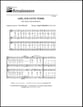 Amis, sur cette terre SATB choral sheet music cover